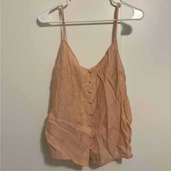 Peach colored women’s tank top - Picture 1 of 2